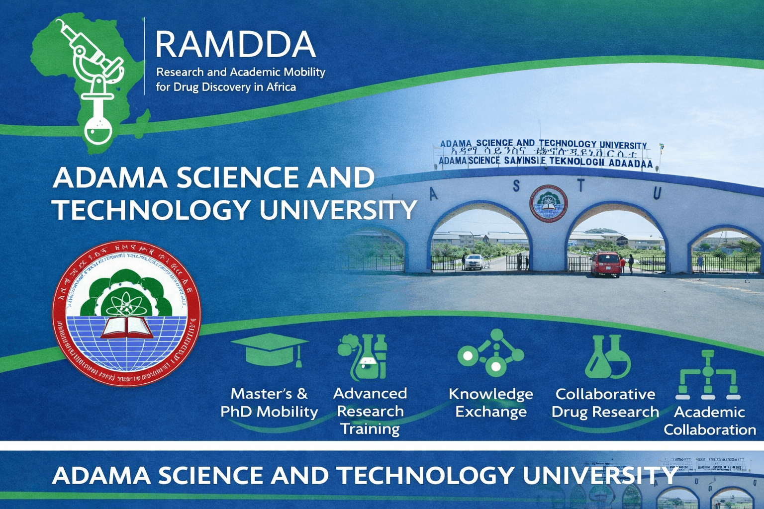 Adama Science and Technology University collaboration with RAMDDA