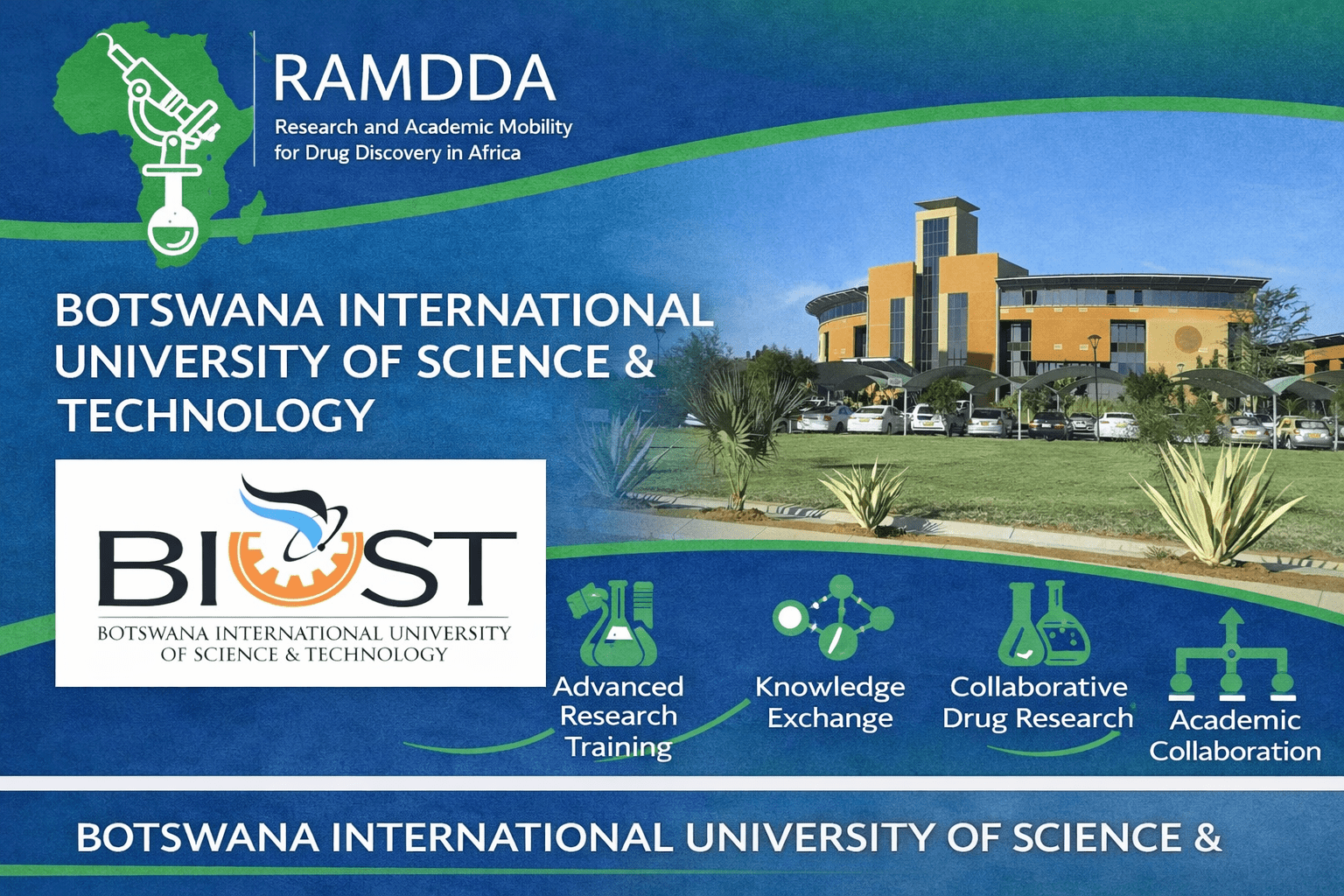 BIUST and RAMDDA partnership
